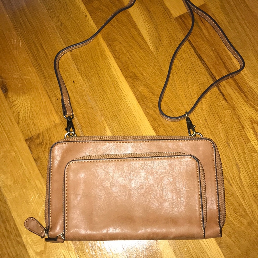 Soft leather satchel